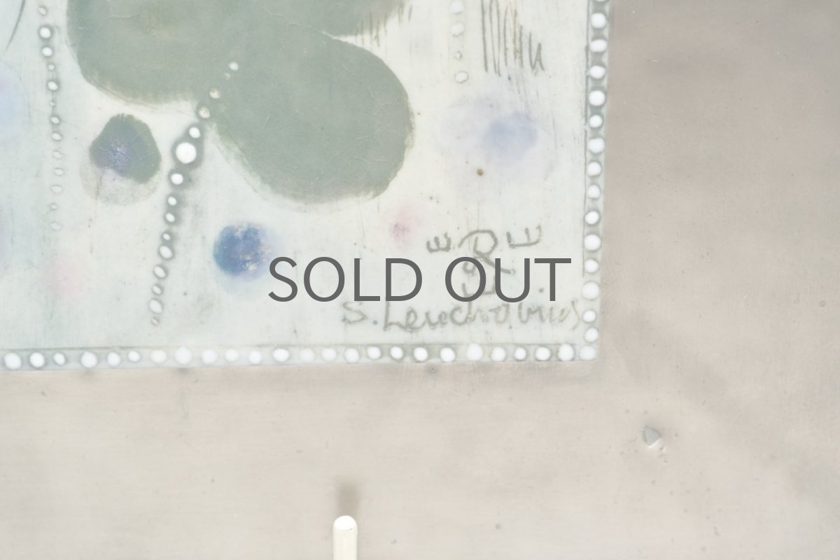 画像3: Rorstrand/ロールストランド/Sylvia Leuchovius /シルヴィア・レイショブス/陶板/ユニークピース/花柄 (3)