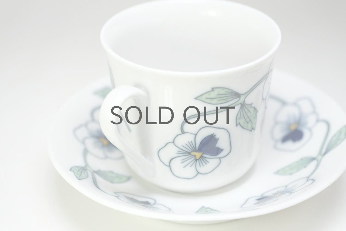 画像2: Rorstrand/ロールストランド/Sylvia/シルビア/コーヒーカップ&ソーサー/No.3 (2)