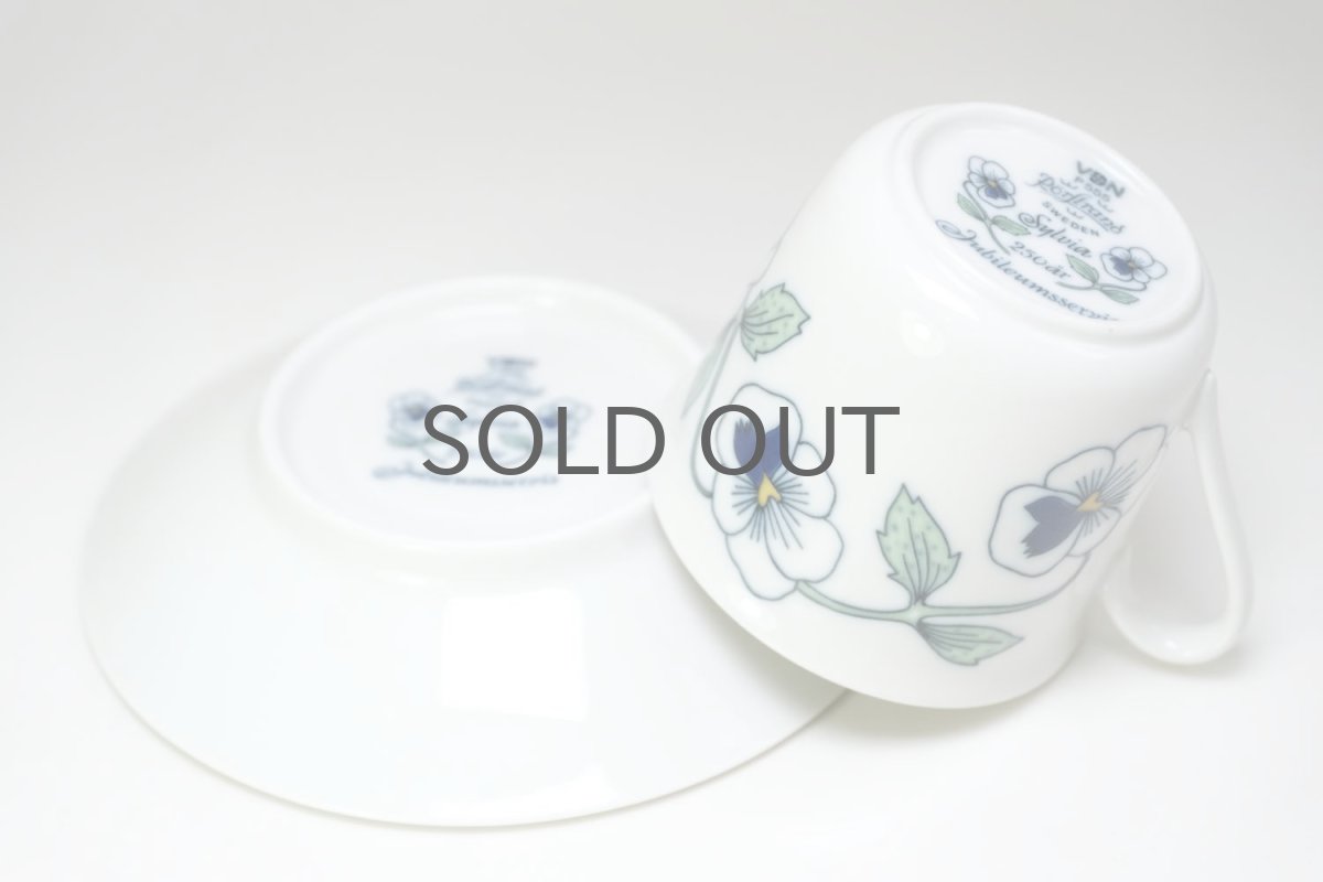 画像6: Rorstrand/ロールストランド/Sylvia/シルビア/コーヒーカップ&ソーサー/No.3 (6)