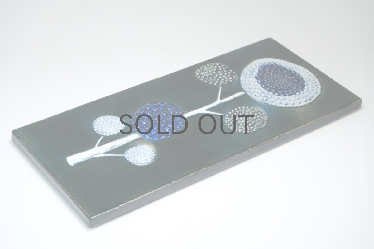 画像4: Rorstrand/ロールストランド/Sylvia Leuchovius /大輪花陶板 (4)