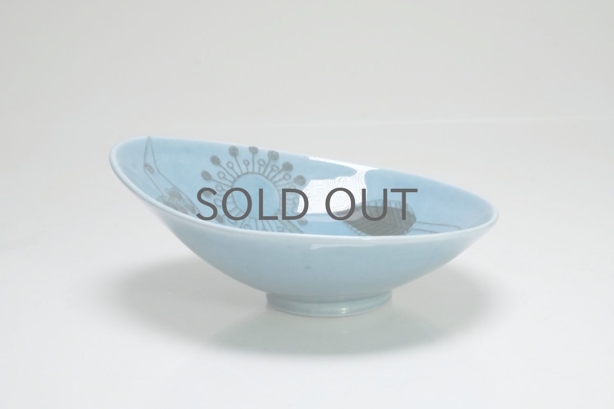 画像3: Rorstrand/ロールストランド/Sylvia Leuchovius/絵皿/ブルー小鳥&花  (3)