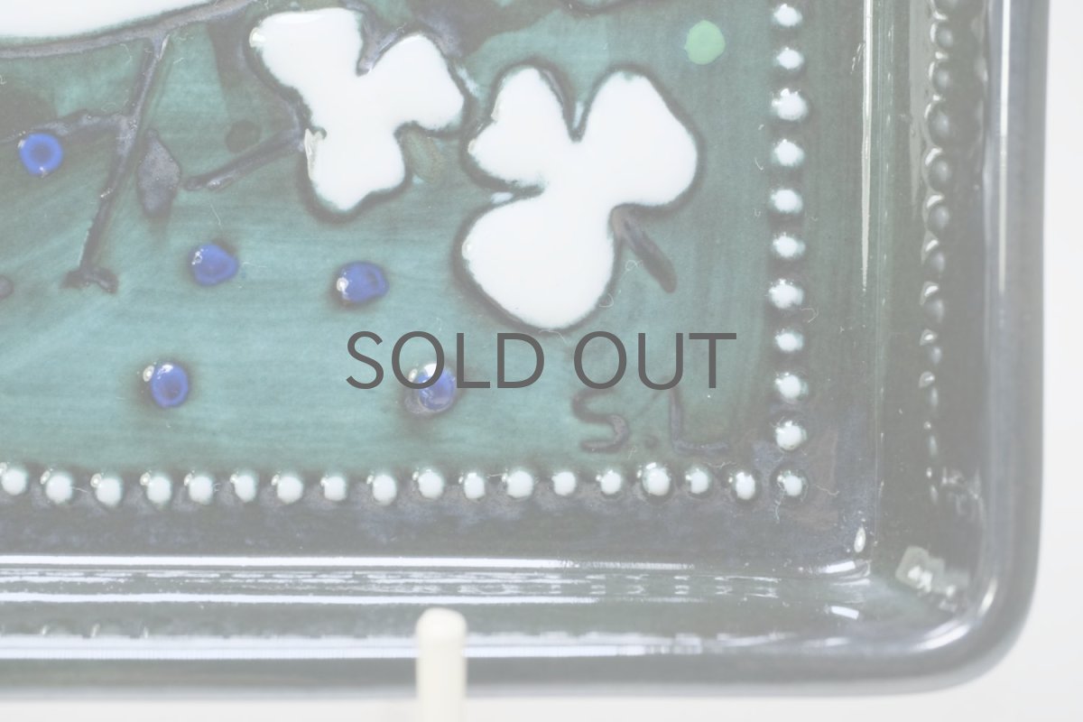 画像3: Rorstrand/ロールストランド/Sylvia Leuchovius/シルヴィア・レウショヴィウス//陶板/絵皿/鳥 (3)