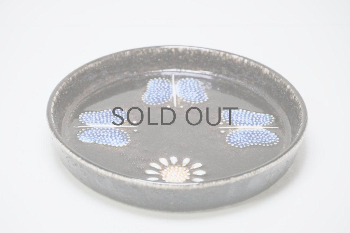 画像2: Rorstrand/ロールストランド/Sylvia Leuchovius/シルヴィア・レイショブス/絵皿/蝶＆花 (2)