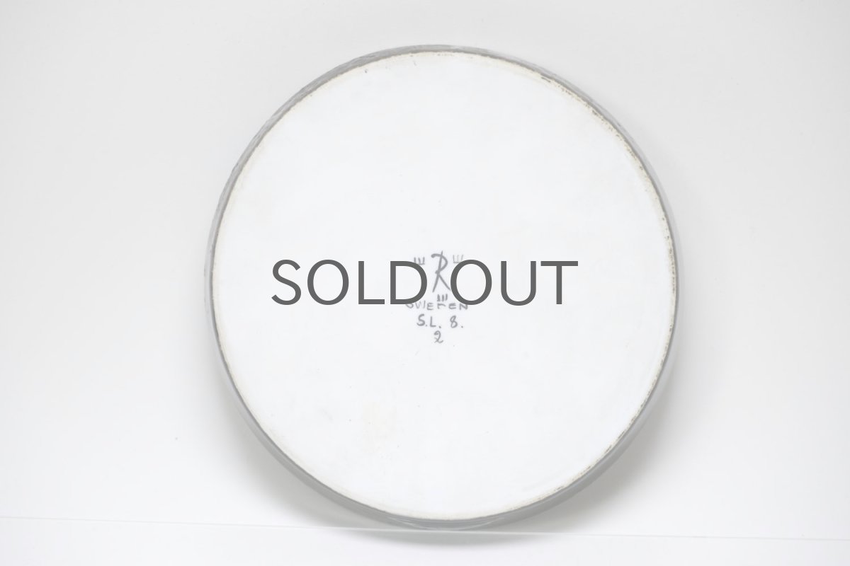 画像7: Rorstrand/ロールストランド/Sylvia Leuchovius/シルヴィア・レイショブス/絵皿/蝶＆花 (7)