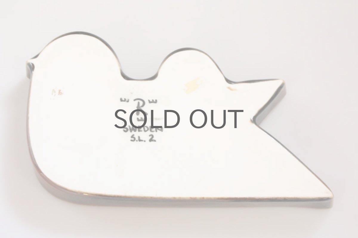 画像4: RORSTRAND/ロールストランド/小鳥のプレート/シルヴィア レウショヴィウス (4)