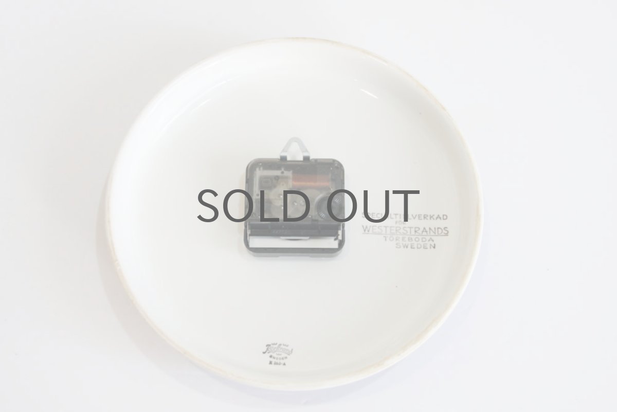 画像4: Rorstrand/ロールストランド　壁掛け時計　花柄 (4)