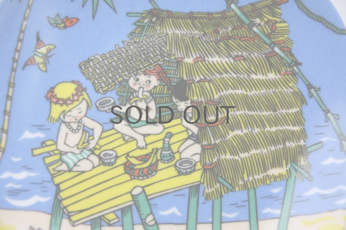 画像2: Rorstrandロールストランド 長くつ下のピッピ ウォールプレート 絵皿 トミーとアンニカ (2)