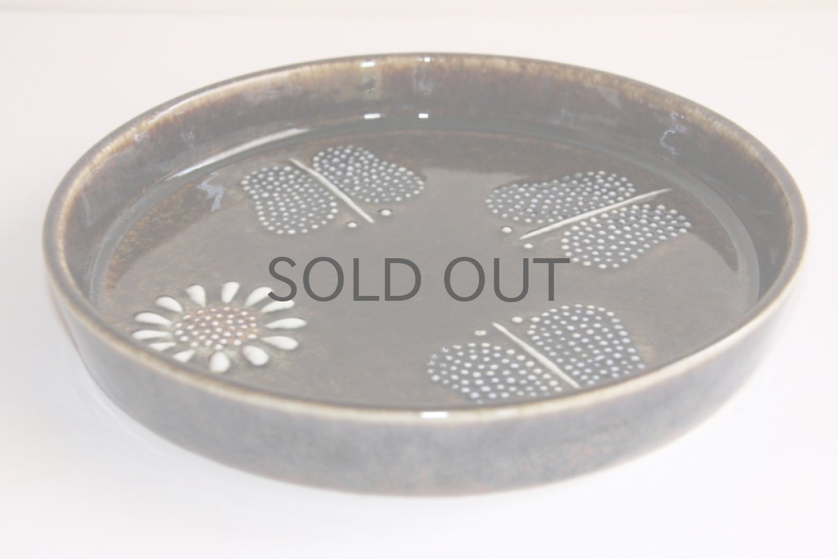 画像2: Rorstrand/ロールストランド/Sylvia Leuchovius/絵皿/蝶&花 (2)