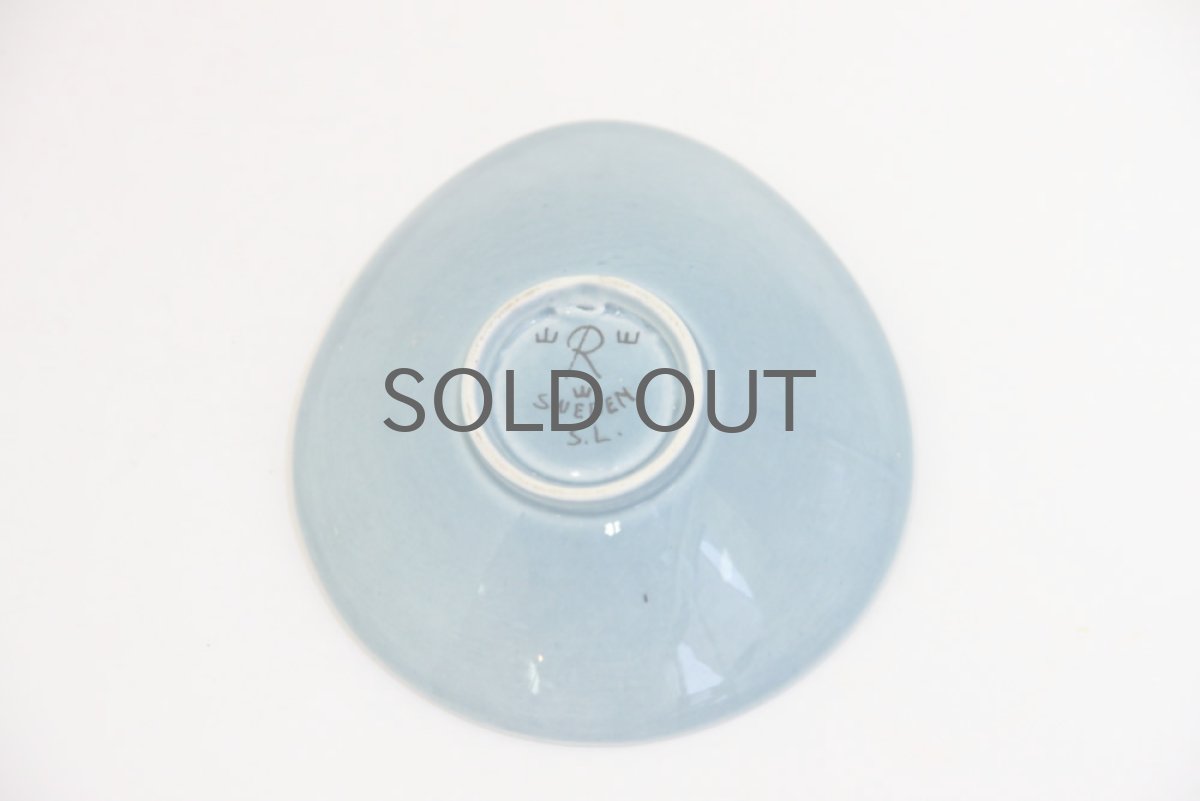 画像5: Rorstrand/ロールストランド/Sylvia Leuchovius/絵皿/ブルー小鳥 (5)