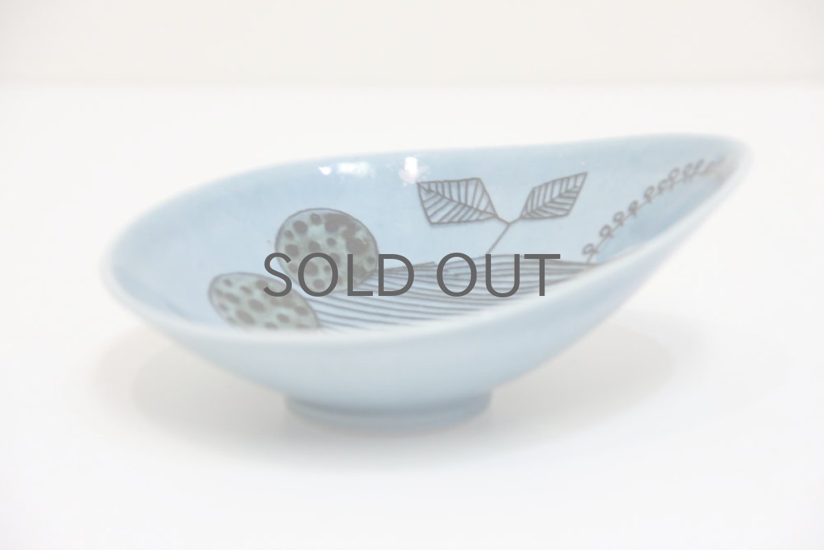 画像4: Rorstrand/ロールストランド/Sylvia Leuchovius/絵皿/ブルー小鳥 (4)