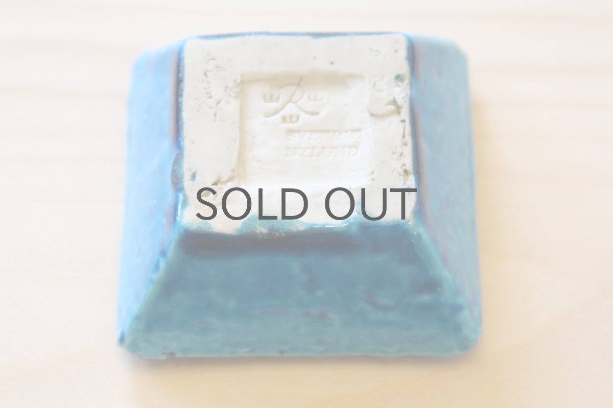 画像3: Rorstrand/ロールストランド Gunnar Nylund ソルトディッシュ ブルー (3)