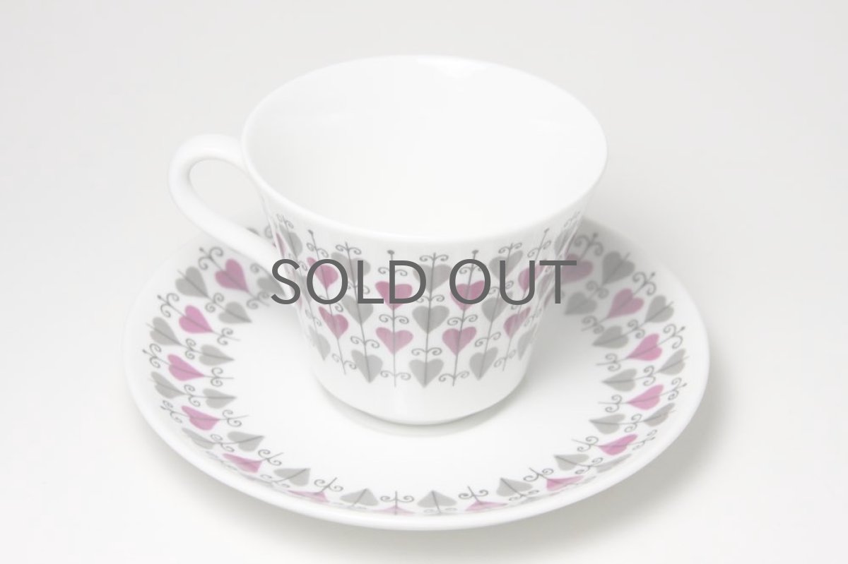 画像3: Rorstrand/ロールストランド/hjarta /コーヒーカップ&ソーサー/レッド (3)