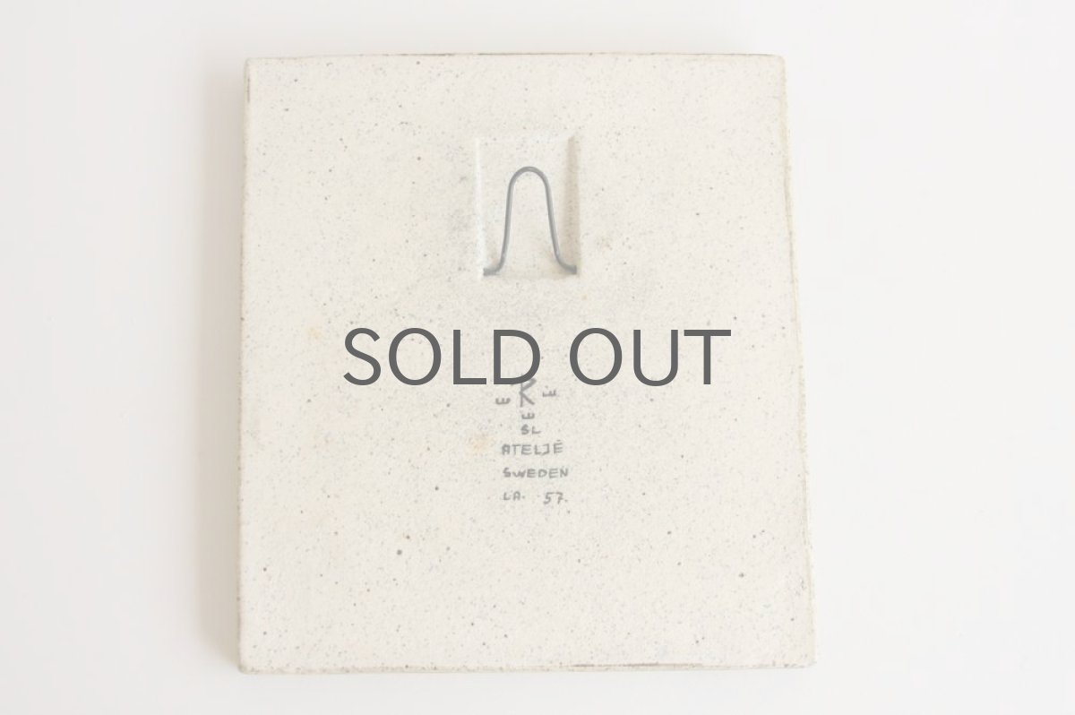 画像4: RORSTRAND ロールストランド Sylvia Leuchovius の小鳥陶板 (4)