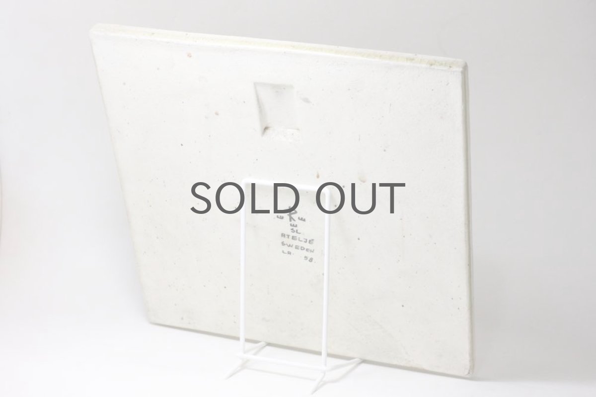 画像7: Rorstrand/ロールストランド／Sylvia Leuchovius ／シルヴィア・レウショヴィウス ／小鳥陶板 (7)