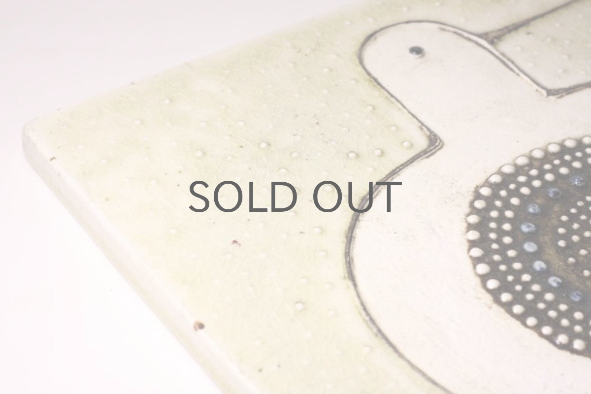 画像5: Rorstrand/ロールストランド／Sylvia Leuchovius ／シルヴィア・レウショヴィウス ／小鳥陶板 (5)