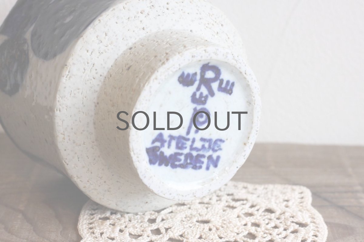 画像5: RORSTRAND/ロールストランド /Inger Persson /インガー・ペーション/フラワーベース/ネイビー (5)