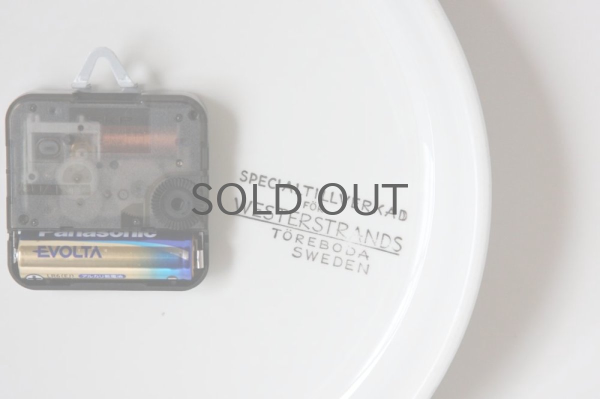 画像4: Rorstrand/ロールストランド 壁掛け時計 新品クロックムーブメント使用 Westerstrand (4)