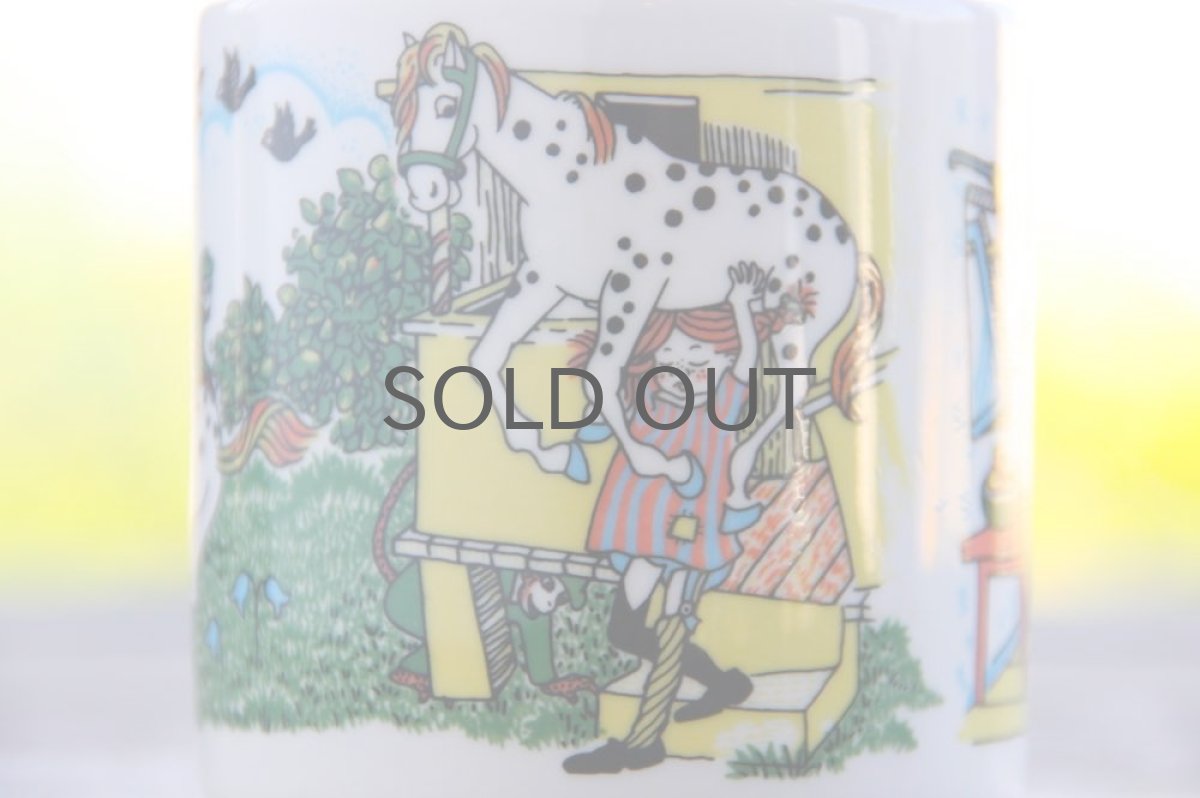 画像4: Rorstrandロールストランド 長くつ下のピッピ マグ 美品 (4)