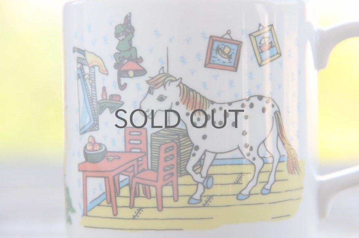 画像3: Rorstrandロールストランド 長くつ下のピッピ マグ 美品 (3)