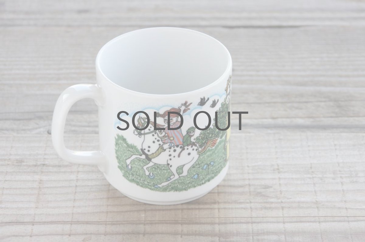 画像5: Rorstrandロールストランド 長くつ下のピッピ マグ 美品 (5)