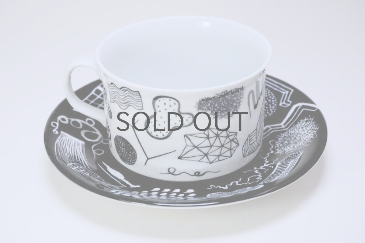画像2: Rorstrand/ロールストランド/Oiva Toikka/オイバ・トイッカ/Rorstrand designers collection/ティー カップ&ソーサー/No.1 (2)