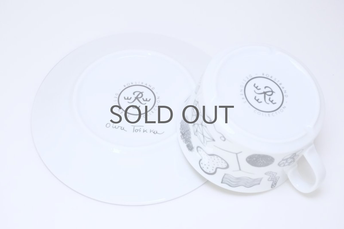 画像4: Rorstrand/ロールストランド/Oiva Toikka/オイバ・トイッカ/Rorstrand designers collection/ティー カップ&ソーサー/No.1 (4)