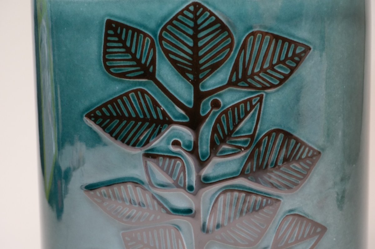 画像5: Rorstrand /ロールストランド /フラワーベース /花瓶/Linda/リーフ柄/Lサイズ (5)