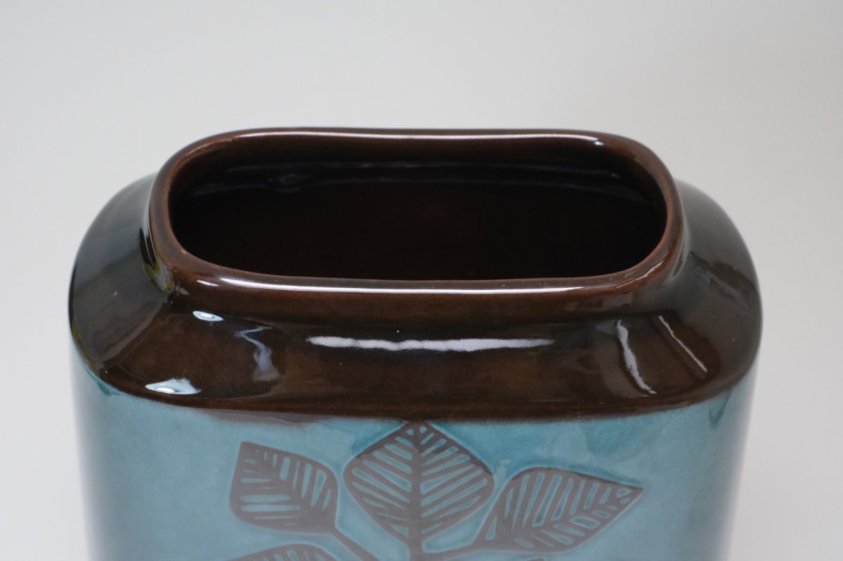 画像4: Rorstrand /ロールストランド /フラワーベース /花瓶/Linda/リーフ柄/Lサイズ (4)
