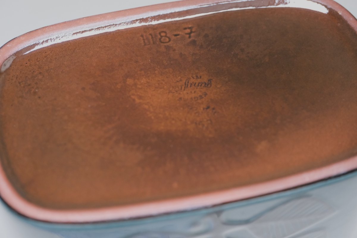 画像8: Rorstrand /ロールストランド /フラワーベース /花瓶/Linda/リーフ柄/Lサイズ (8)