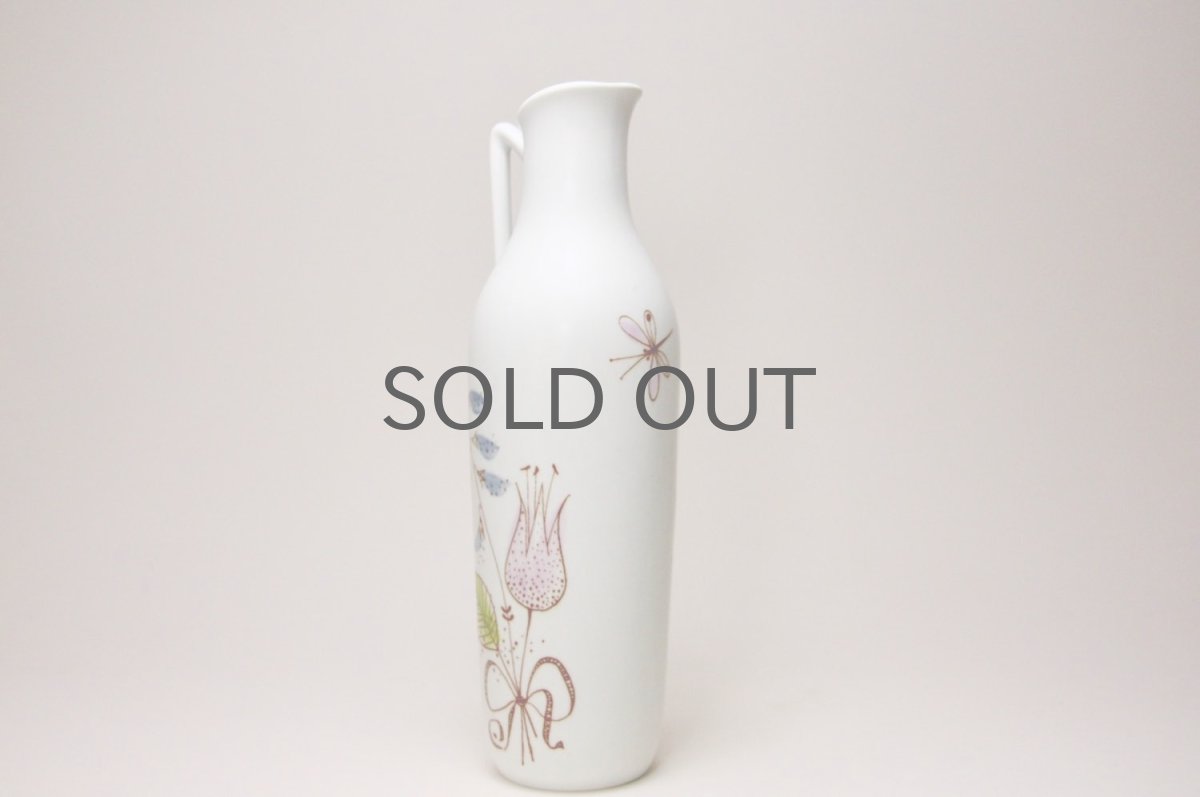 画像2: Rorstrand /ロールストランド/Bomster/蝶&花/フラワーベース (2)