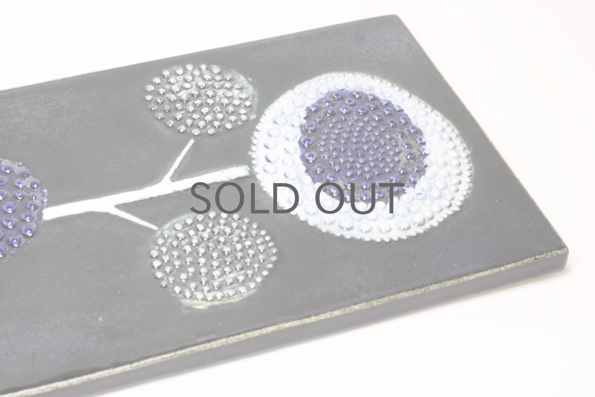 画像5: Rorstrand/ロールストランド/Sylvia Leuchovius /大輪花陶板 (5)