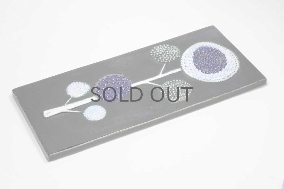 画像4: Rorstrand/ロールストランド/Sylvia Leuchovius /大輪花陶板 (4)