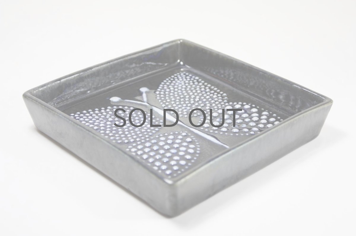 画像3: Rorstrand/ロールストランド/Sylvia Leuchovius/シルヴィア・レウショヴィウス/絵皿/蝶/Lサイズ (3)