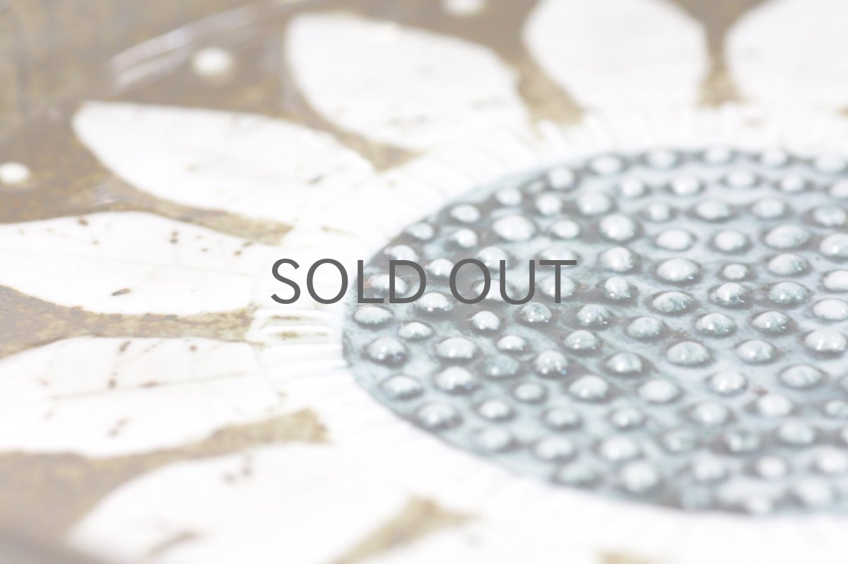 画像3: Rorstrand/ロールストランド/Sylvia Leuchovius/シルビア・レウショブス/絵皿/ヒマワリLサイズ (3)