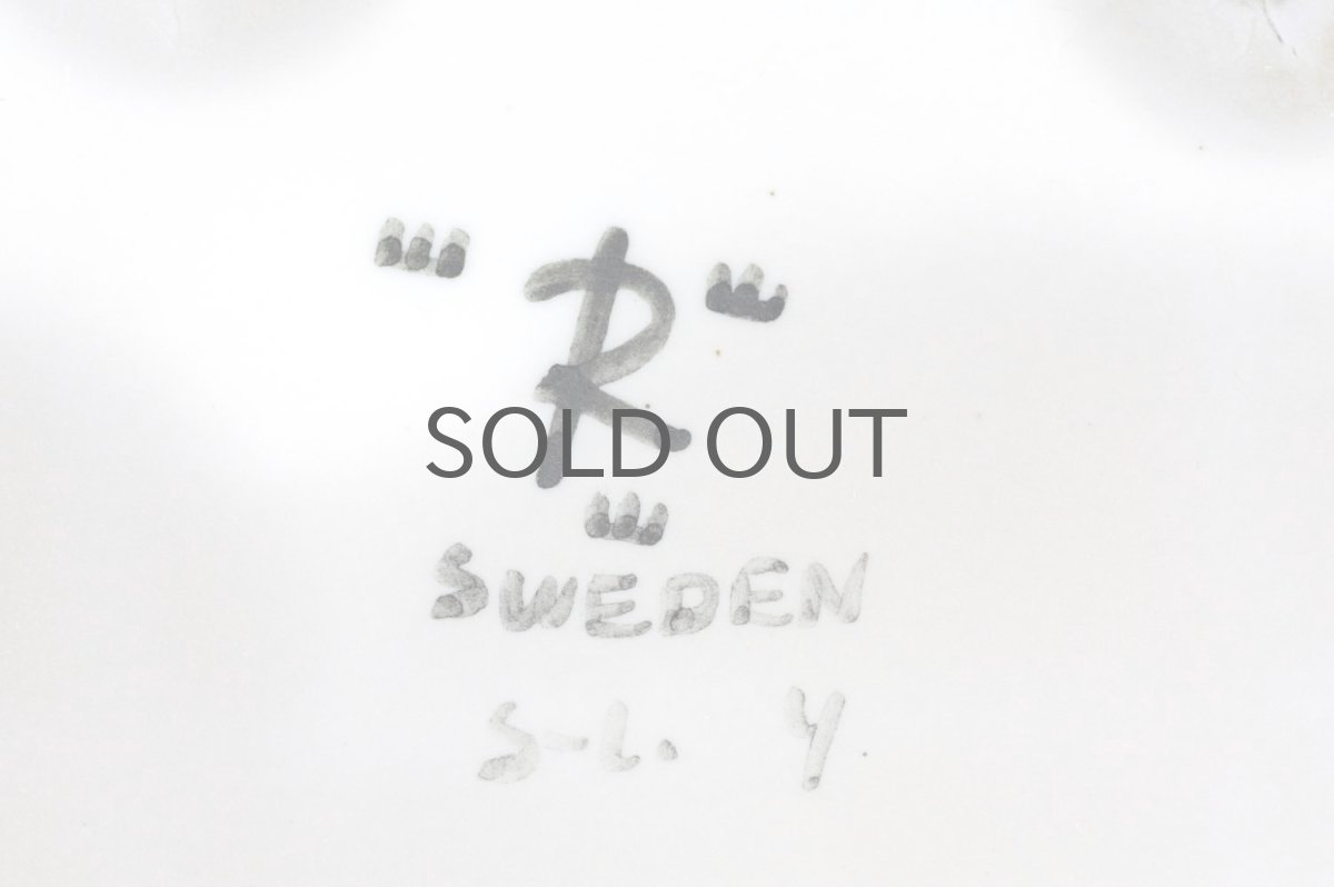 画像9: Rorstrand/ロールストランド/Sylvia Leuchovius /シルビア・レウショブス /花と蕾陶板 (9)