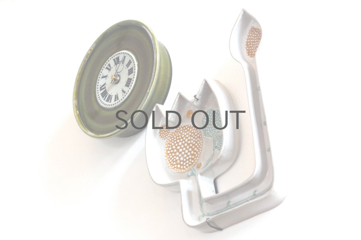 画像11: Rorstrand/ロールストランド/Sylvia Leuchovius /シルビア・レウショブス /花と蕾陶板 (11)