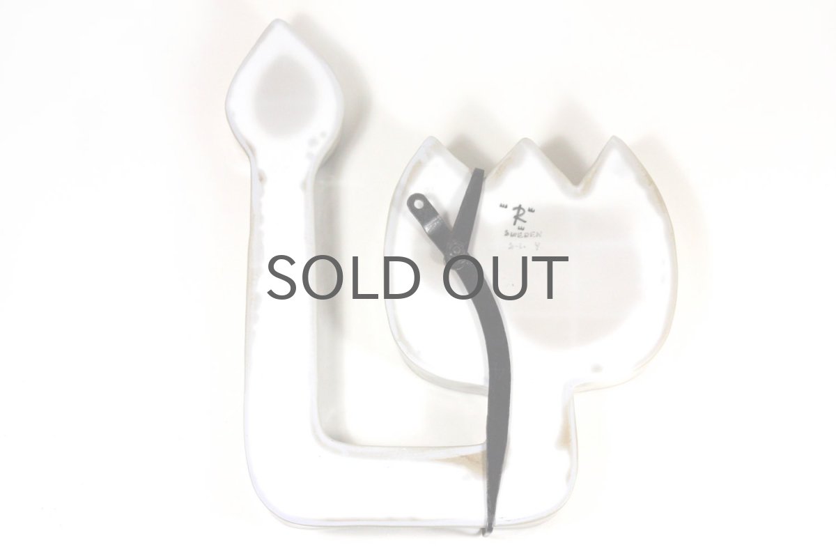 画像6: Rorstrand/ロールストランド/Sylvia Leuchovius /シルビア・レウショブス /花と蕾陶板 (6)