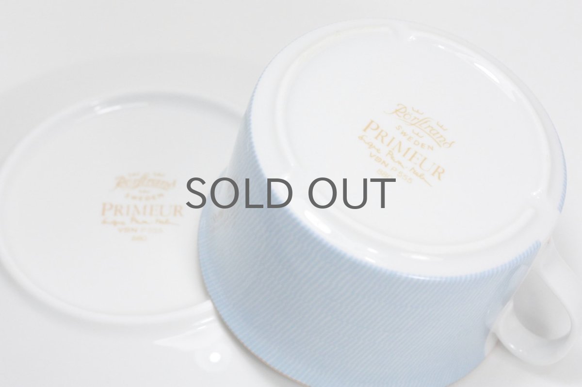 画像6: Signe Persson-Melin / シグネ・ペーション・メリン/ロールストランド/Primeur/ティー カップ&ソーサー/美品 (6)