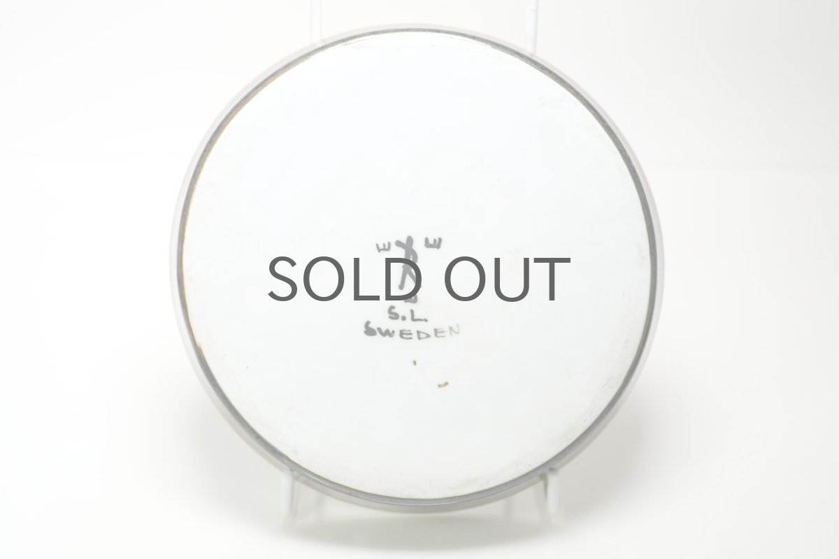 画像5: Rorstrand/ロールストランド/Sylvia Leuchovius/シルビア・レウショブス/丸絵皿/小鳥 (5)