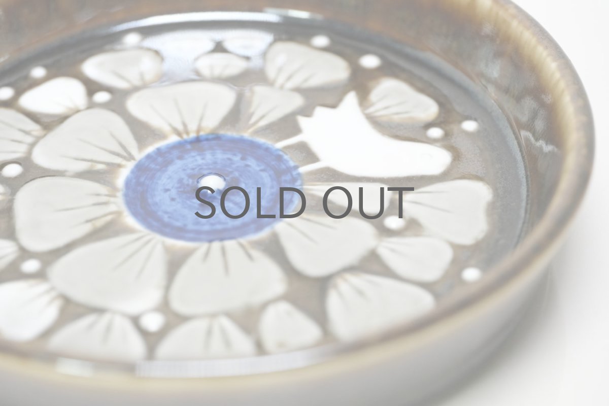 画像4: Rorstrand/ロールストランド/Sylvia Leuchovius/シルビア・レウショブス/丸絵皿/小鳥 (4)