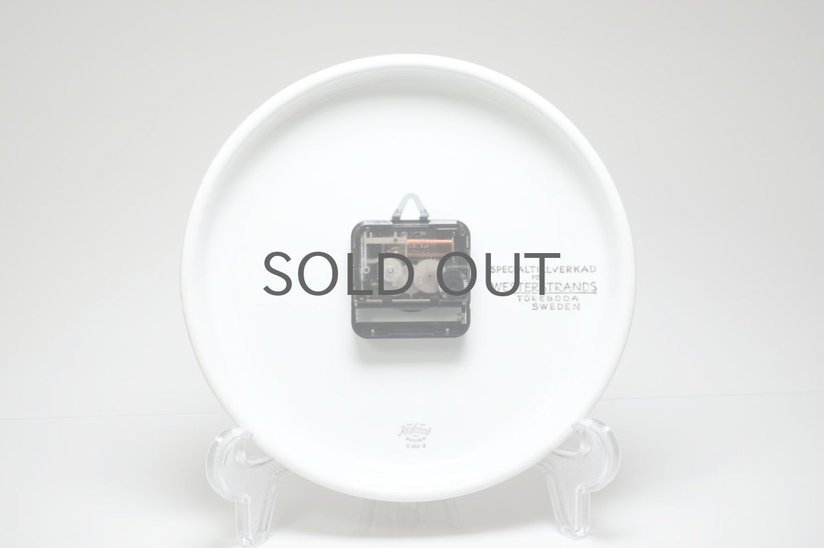 画像5: Rorstrand/ロールストランド＆Westerstrand/壁掛け時計/レッド＆ブラック (5)