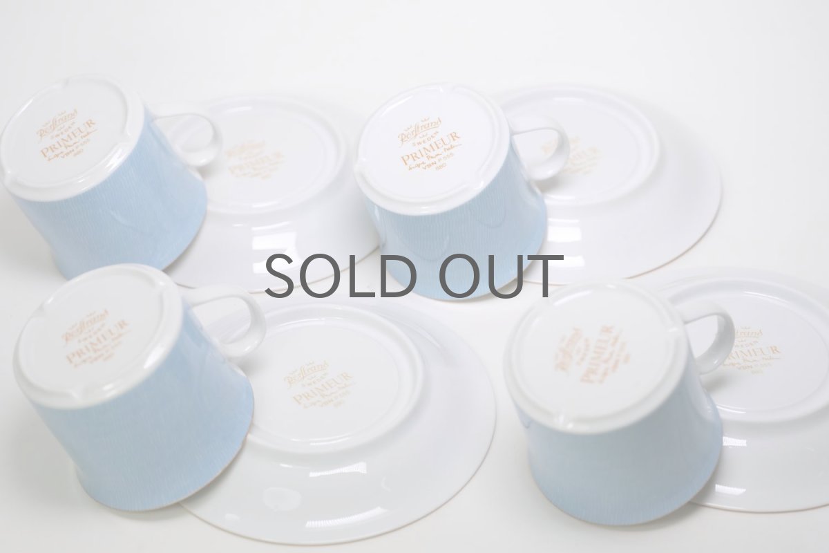 画像6: Signe Persson-Melin / シグネ・ペーション・メリン/ロールストランド/Primeur/コーヒー カップ&ソーサー/美品 (6)