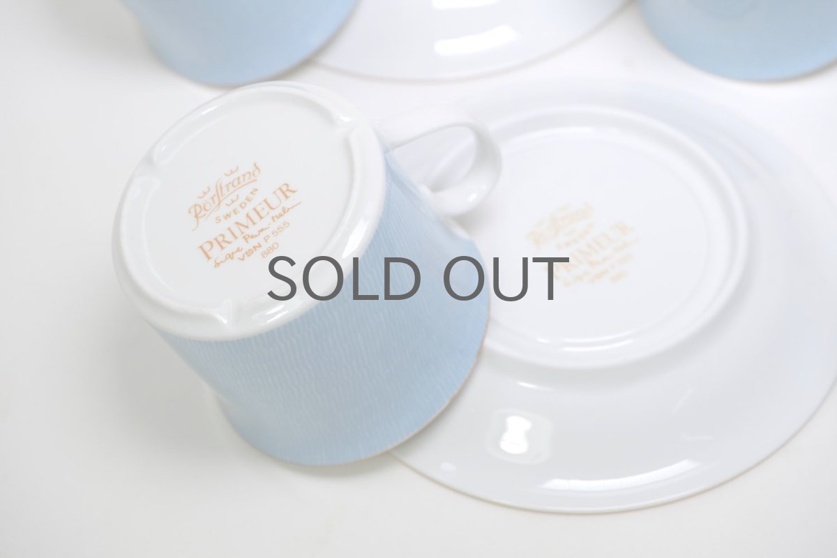 画像7: Signe Persson-Melin / シグネ・ペーション・メリン/ロールストランド/Primeur/コーヒー カップ&ソーサー/美品 (7)