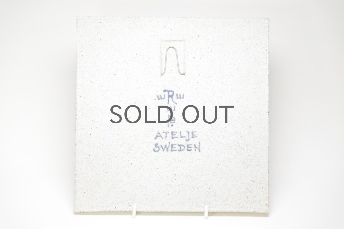 画像7: 北欧ビンテージ/RORSTRAND/ロールストランド/ Inger Persson/インガー・ペーション/小鳥陶板 (7)