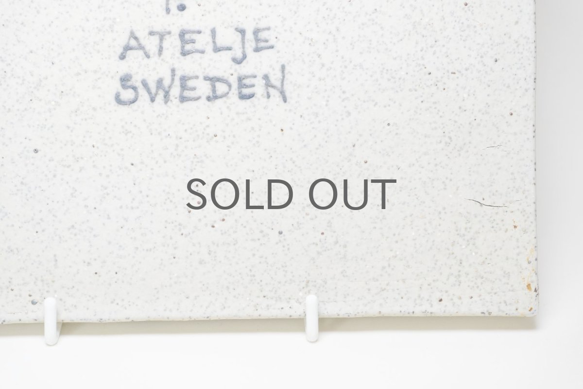 画像8: 北欧ビンテージ/RORSTRAND/ロールストランド/ Inger Persson/インガー・ペーション/小鳥陶板 (8)