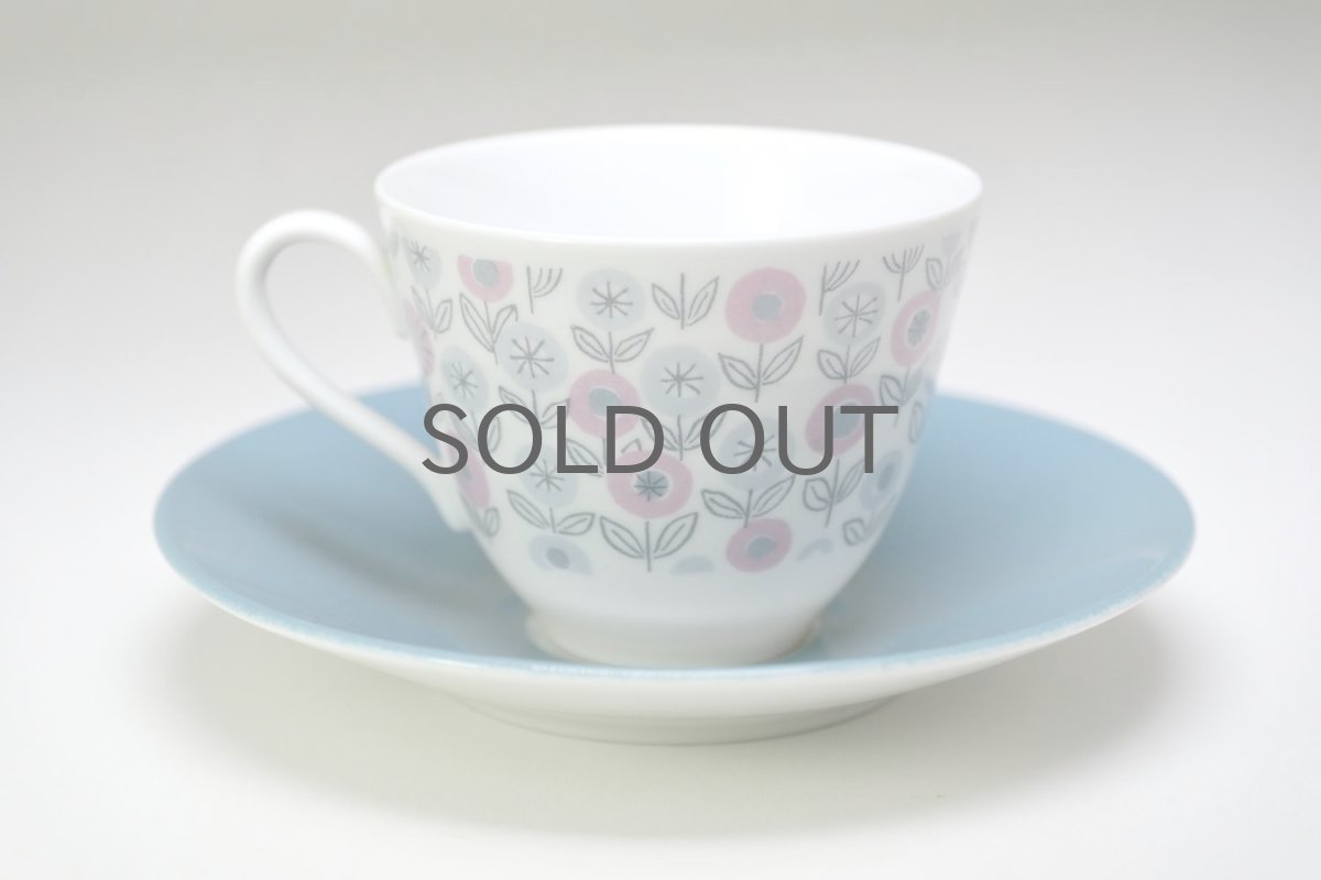 画像3: 北欧ビンテージ/Rorstrand/ロールストランド/Paloma/パロマ/コーヒーカップ&ソーサー/No.2 (3)