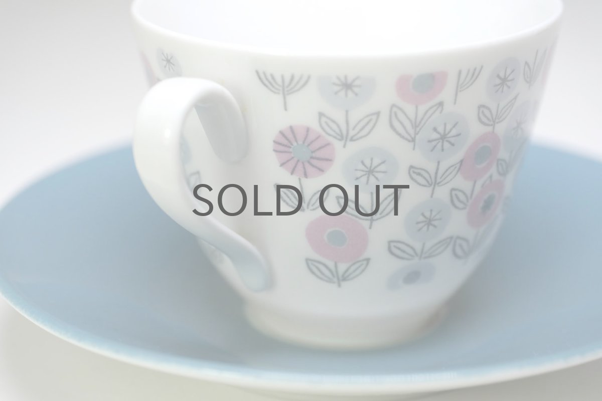 画像2: 北欧ビンテージ/Rorstrand/ロールストランド/Paloma/パロマ/コーヒーカップ&ソーサー/No.2 (2)