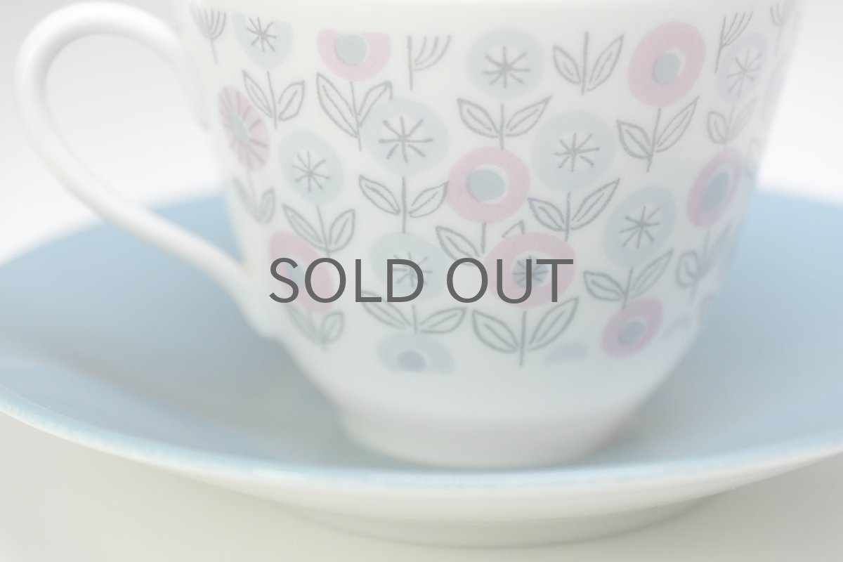 画像4: 北欧ビンテージ/Rorstrand/ロールストランド/Paloma/パロマ/コーヒーカップ&ソーサー/No.1 (4)