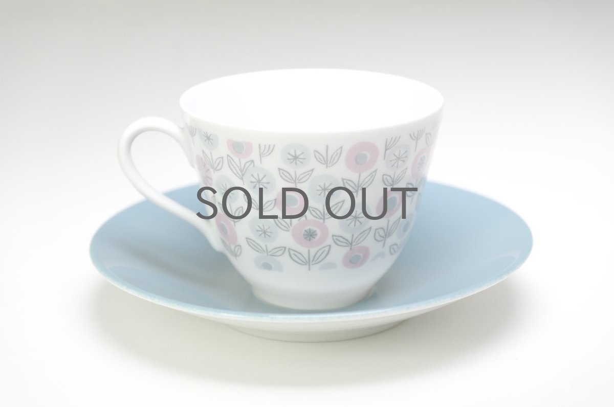 画像2: 北欧ビンテージ/Rorstrand/ロールストランド/Paloma/パロマ/コーヒーカップ&ソーサー/No.1 (2)