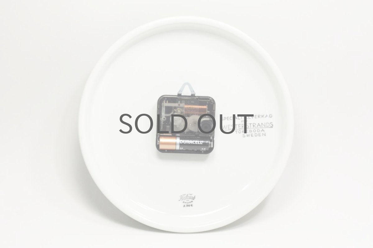 画像6: Rorstrand/ロールストランド&Westerstrand/壁掛け時計/グリーン&ブラック (6)